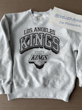 Vintage 90s NHL Los Angeles Kings Hockey Sweatshirt, Los Angeles Kings Shirt Tee